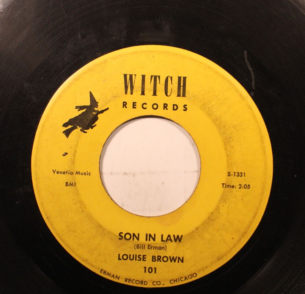 Ascolta! R&B 45 Louise Brown - Genero / Mi Hai Dato Malinconia Su Una Strega