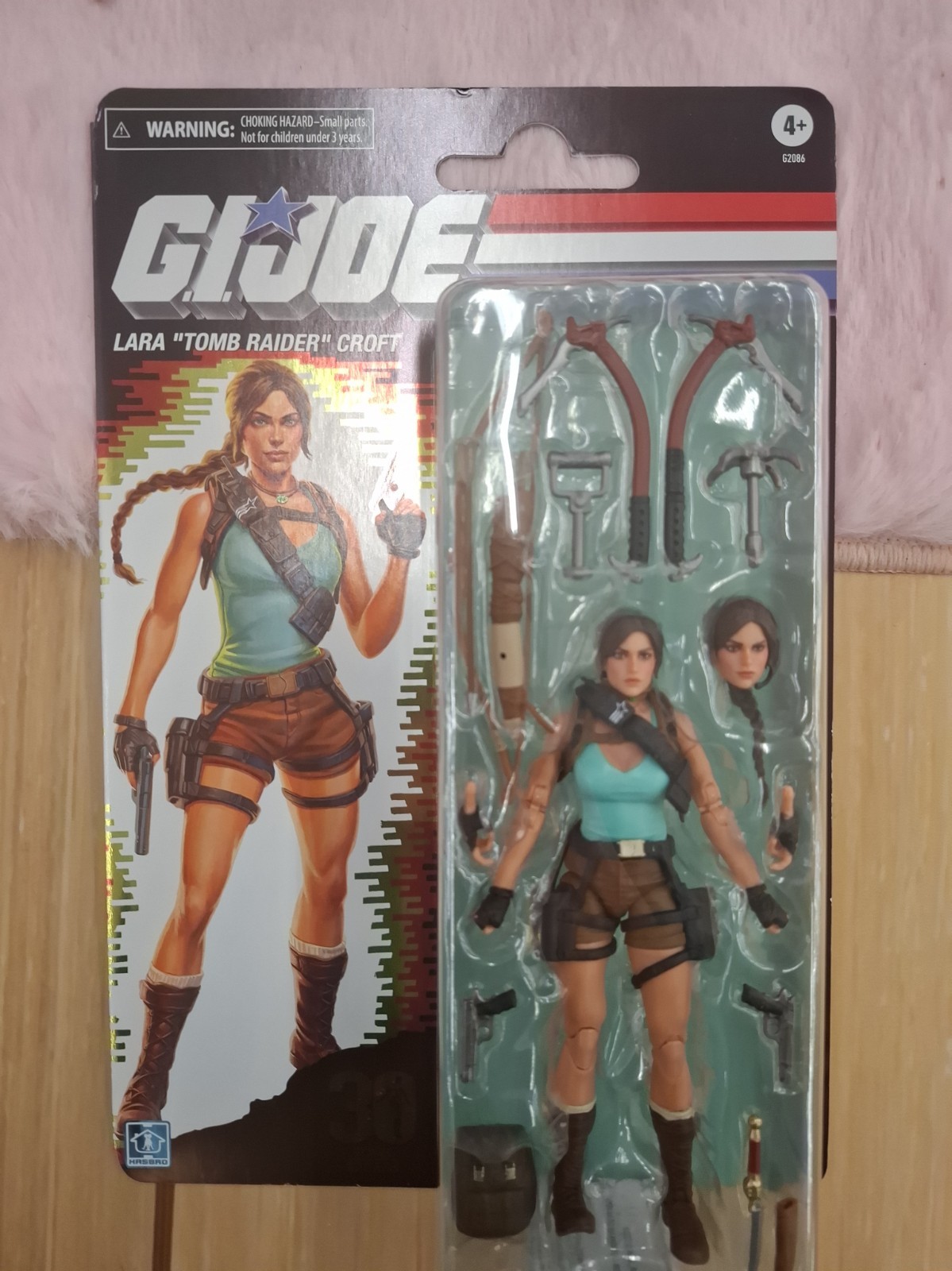 G.I. Joe Classified Lara Croft Tomb Raider Figure New In Sealed Package In Hand