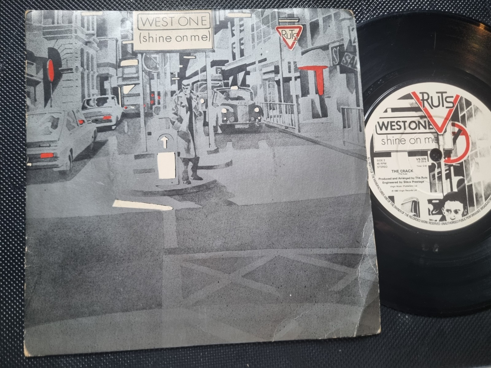 Ruts – West One (Shine On Me) 1980 7” Virgin VS 370 Punk