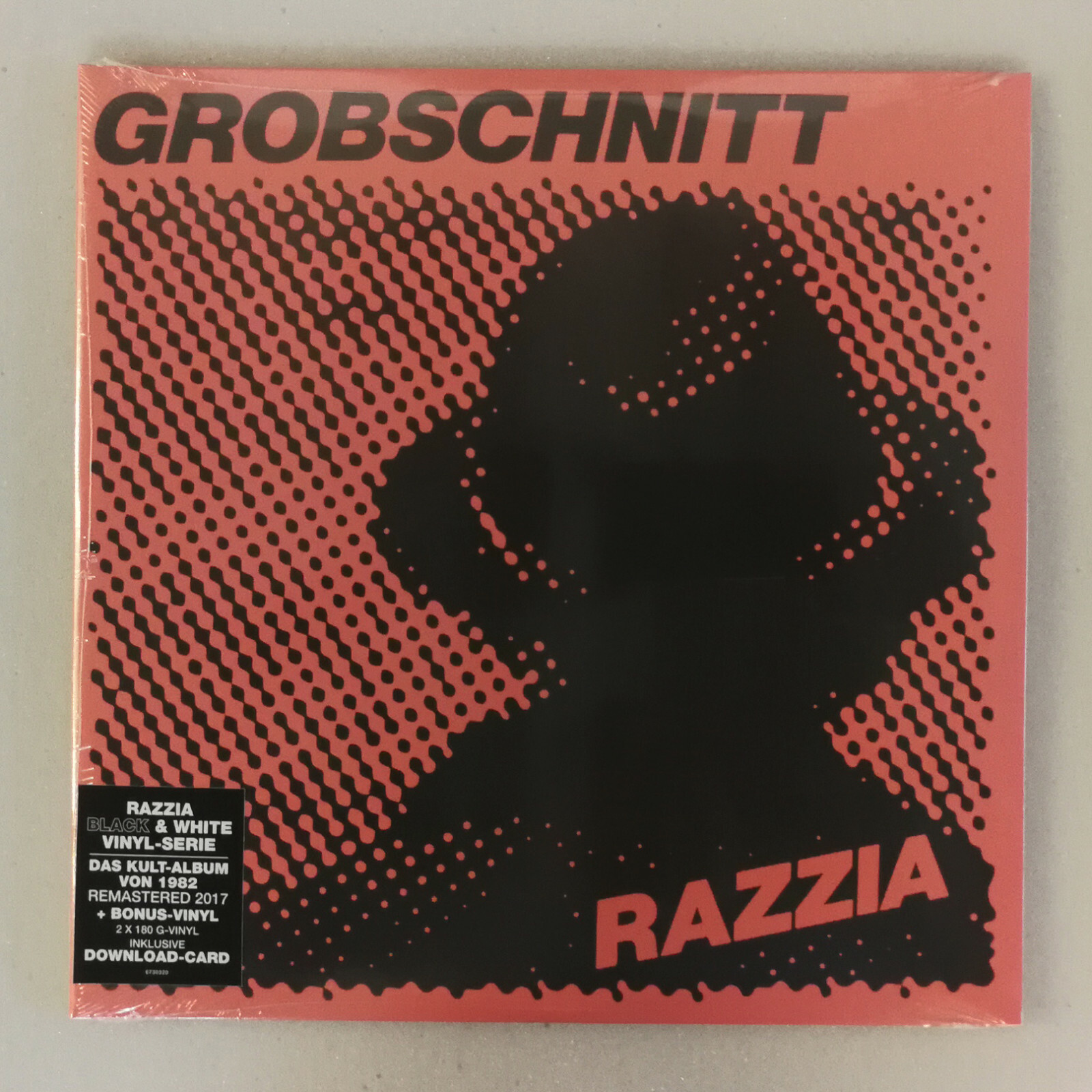 2X 12" LP Vinyl Grobschnitt Razzia 180G Nero E Bianco Colorato - WM094