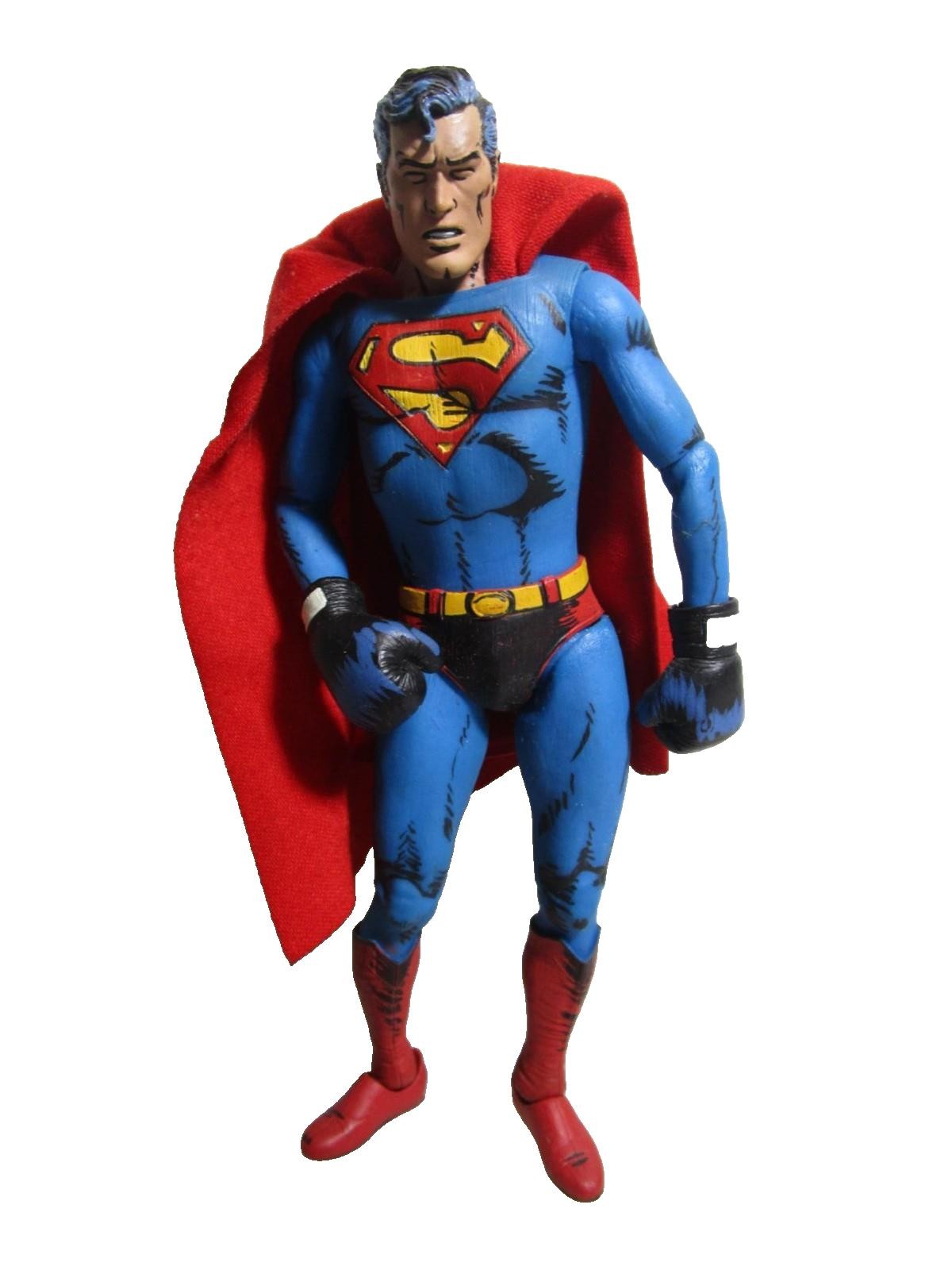 NECA SUPERMAN BOXING DC Comics 7" pollici action figure 2017 LOOSE