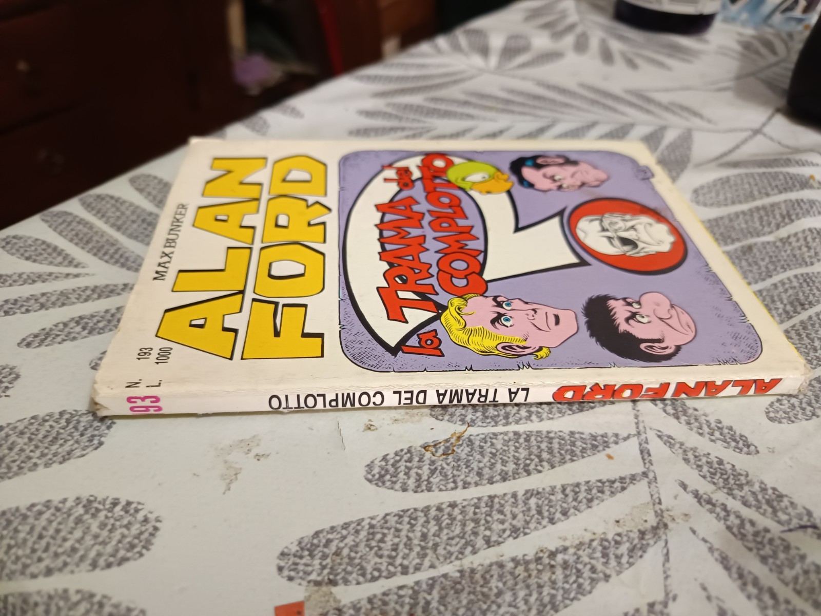 ALAN FORD N.193 ORIGINALE STATO OTTIMO 