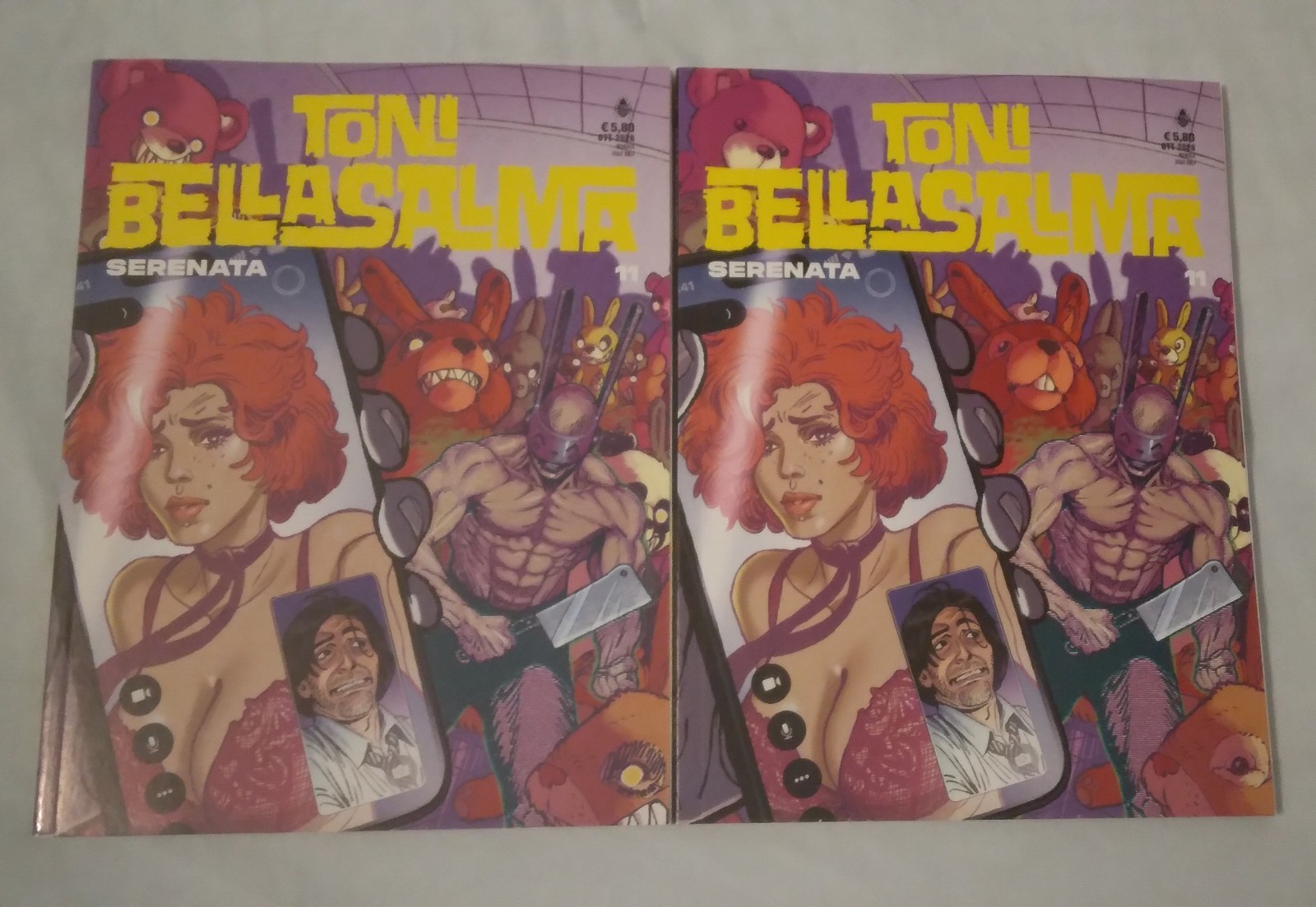Toni Bellasalma 11 Serenata- Blengino, Merola- REGULAR+VARIANT- OTTIMO
