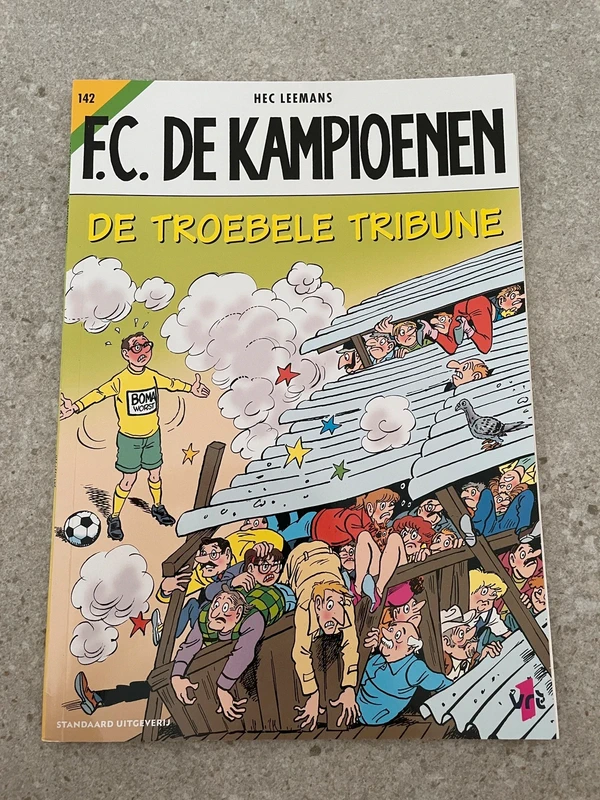 FC De Kampioenen – De troebele tribune 142 – Hec Leemans - nieuw