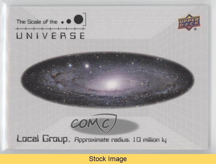 Upper Deck 2022 Scala Cosmica Dell'Universo Tier 4 Gruppo Locale #SU-56 LEGGI gd1