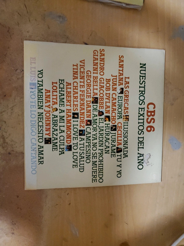 Vinilo CBS 6