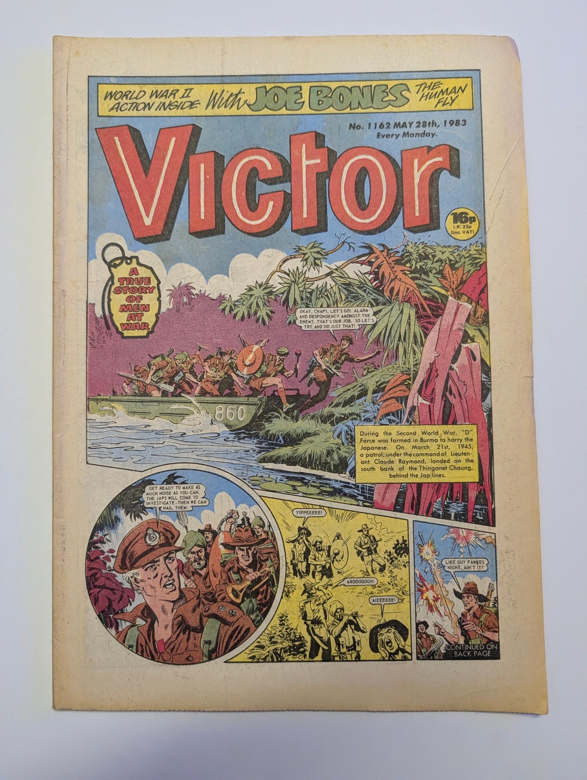 The Victor Comic, No 1162, May 28th 1983.