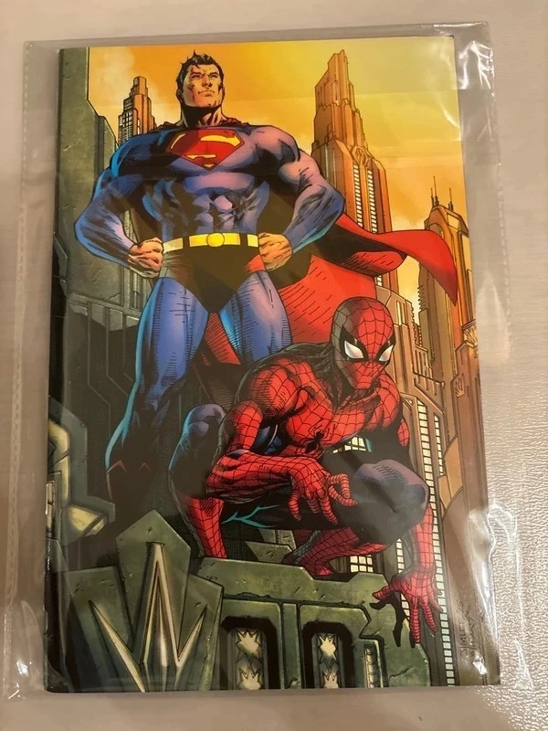 Superman and Spiderman Variant Jim Lee