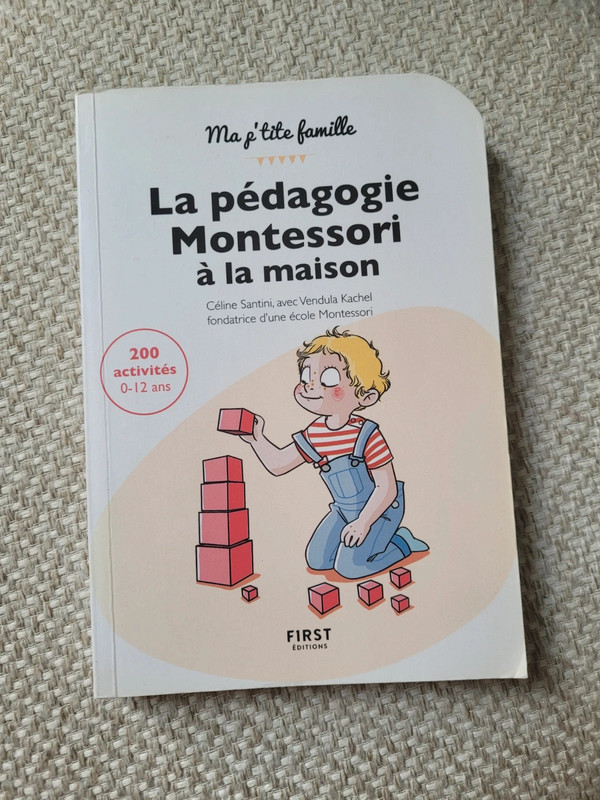 Livre la pédagogie Montessori à la maison