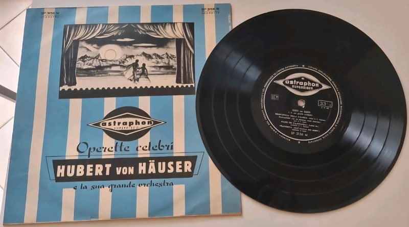Disco vinile Hubert Von Hauser adoperate Celebri