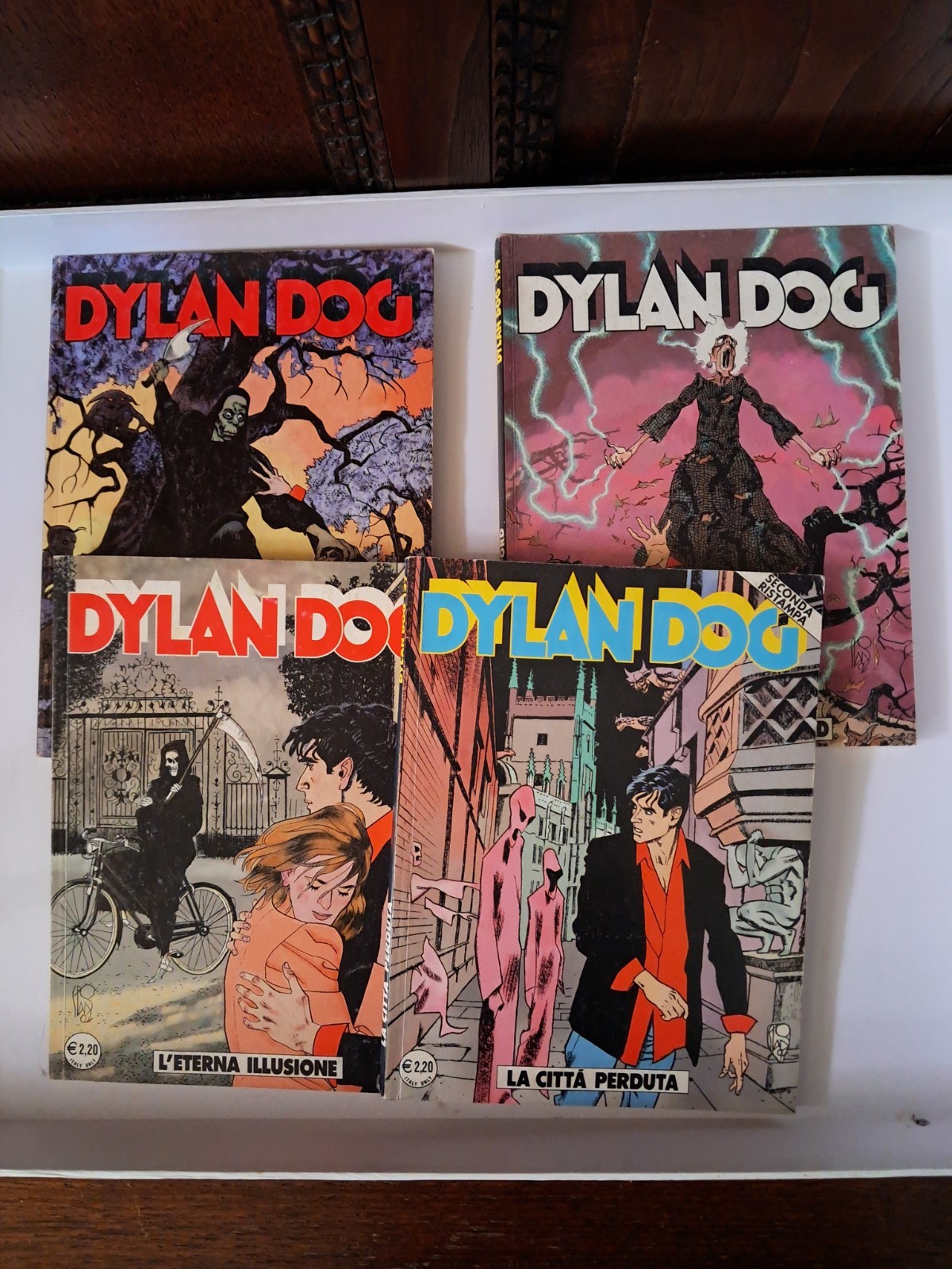 Lotto 4 Fumetti Dylan Dog - Numeri 137, 188, 193, 194 - Bonelli Editore