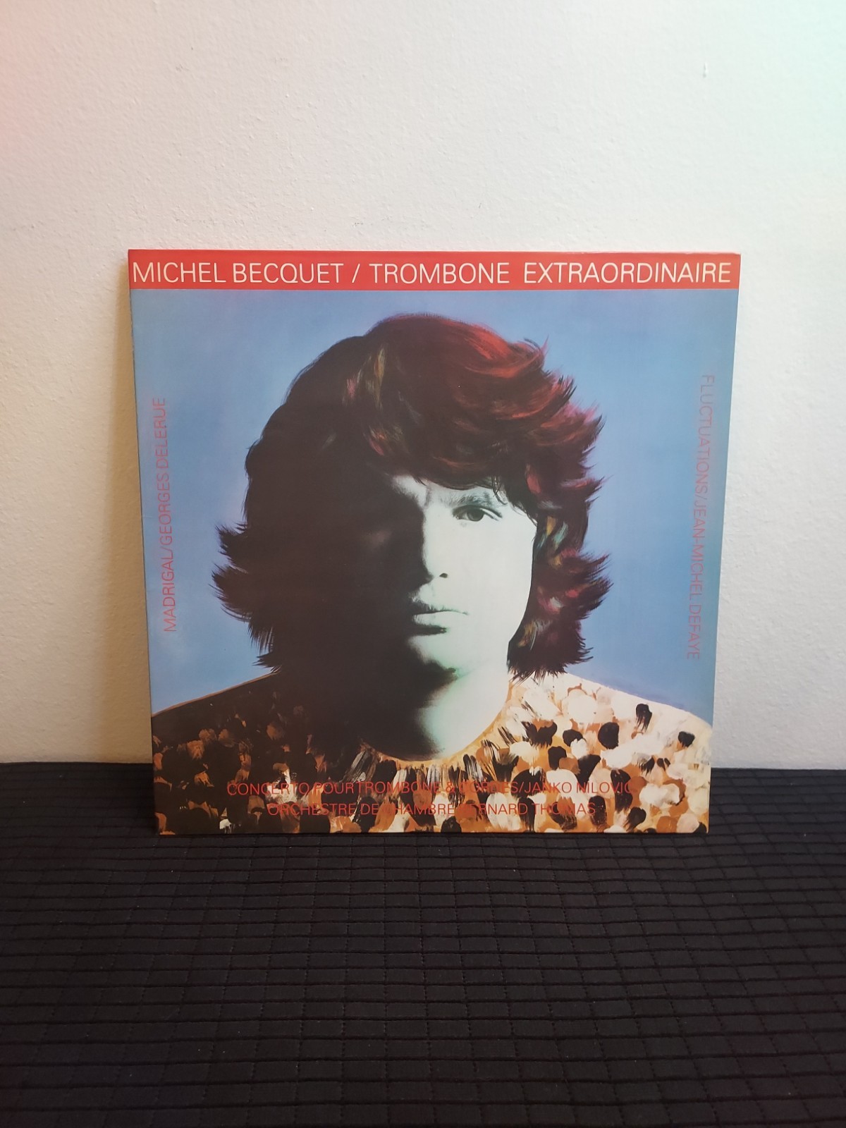 Michel Becquet~Trombone Extraordinaire Lp~1981 Symphony Land Records~SLC-181