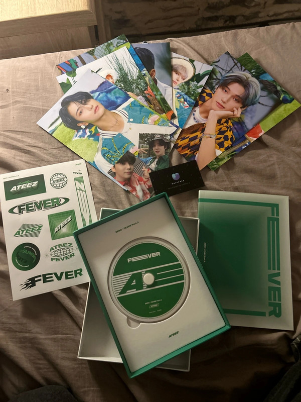 ATEEZ zéro :feverPart.3 – Album + inclusions K-pop