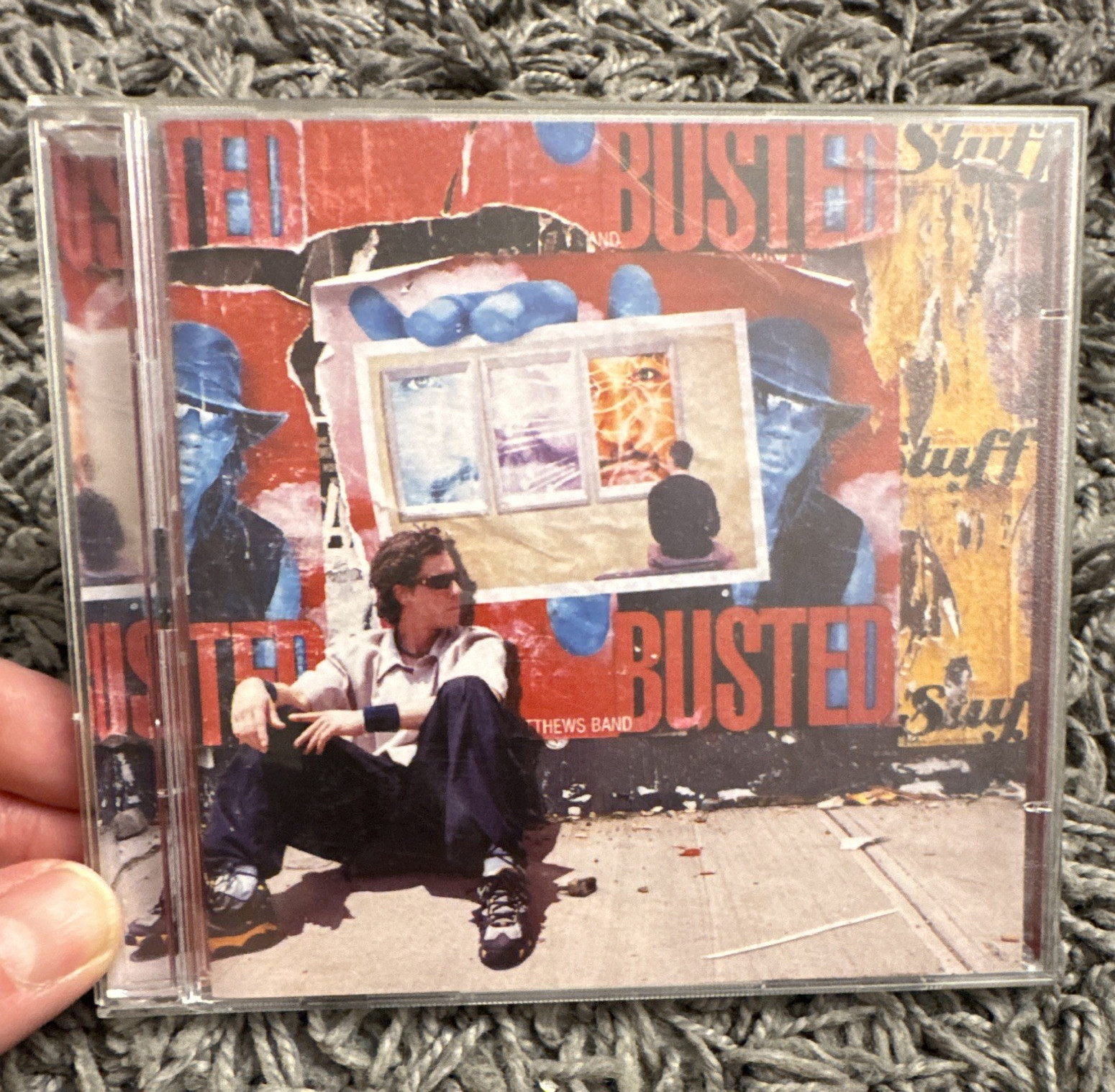 Dave Matthews Band Busted Stuff CD and DVD Album 2002 RCA Rock 2000s Enhanced