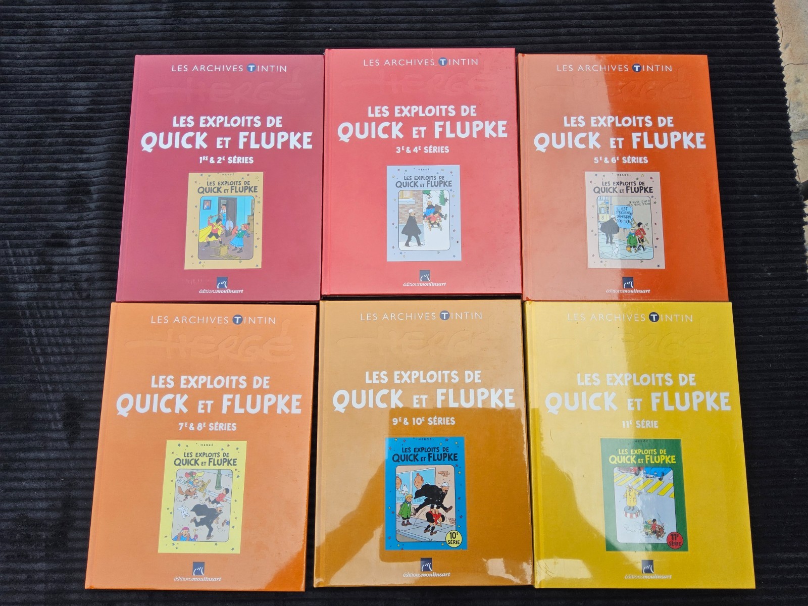 Quick et Flupke - Lot de 6 albums - Neuf sous blister - Les archives Tintin