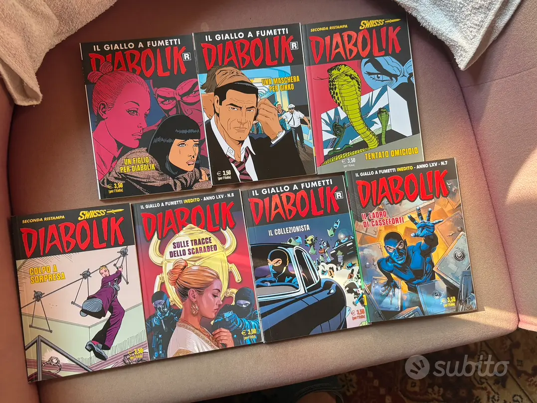 Lotto di 7 fumetti di Dylan Dog