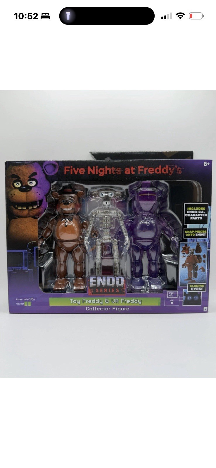 Five Nights At Freddy's Endo Series giocattolo Freddy & VR Freddy 7" figure Endo-2