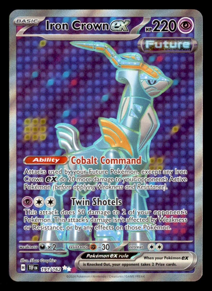 Corona di Ferro ex - Holo Ultra Rara SV05: Forze Temporali 191/162 NM
