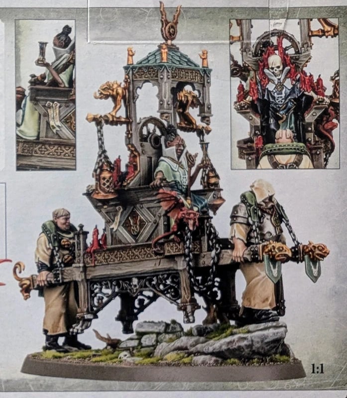 1x Pontifex Zenestra, Matriarch of the Great Wheel - Cities of Sigmar AoS (Neuf, -30%)