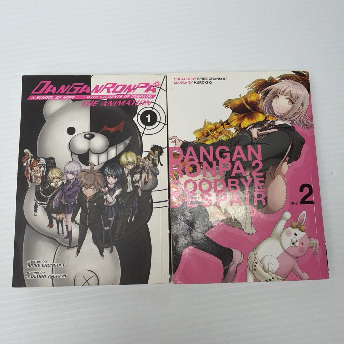 Danganronpa: The Animation Vol 1 + Goodbye Despair DR2:2 manga copertina morbida inglese