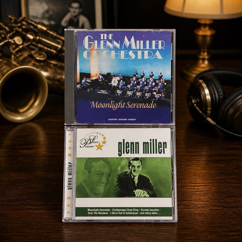 Glenn Miller Orchestra 2 CD Lot-Moonlight Serenade & Star Power New & Sealed