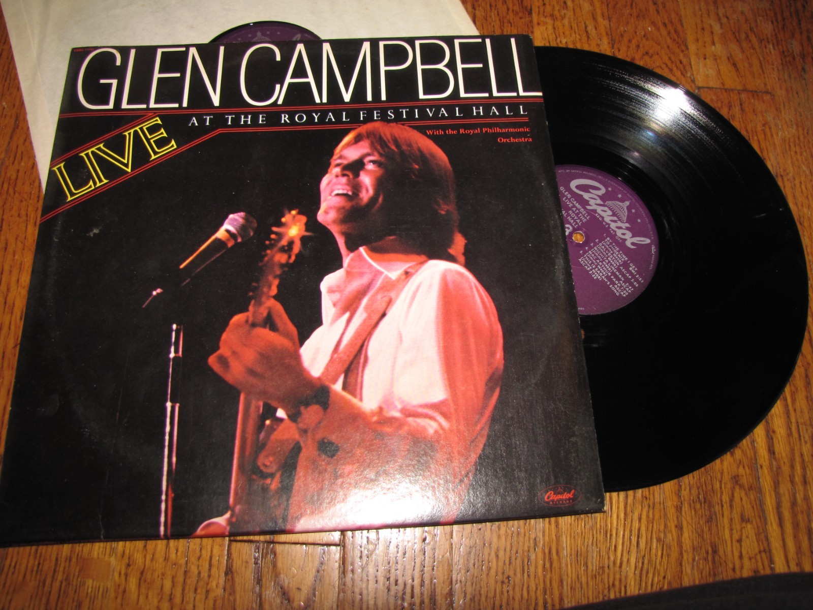 GLEN CAMPBELL - LIVE AT THE ROYAL FESTIVALL HALL - ODYSSEY RECORDS DOUBLE LP