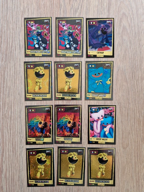 Cartes poppy playtime 1 euros l unité