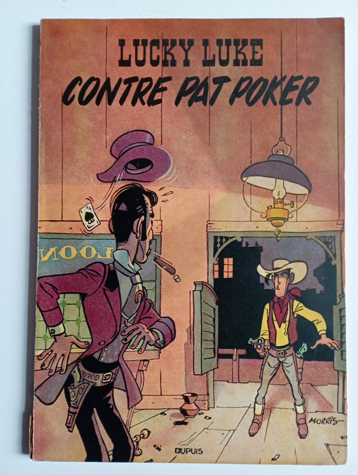 BD Lucky Luke Contre Pat Poker EO Morris 1953 Dupuis
