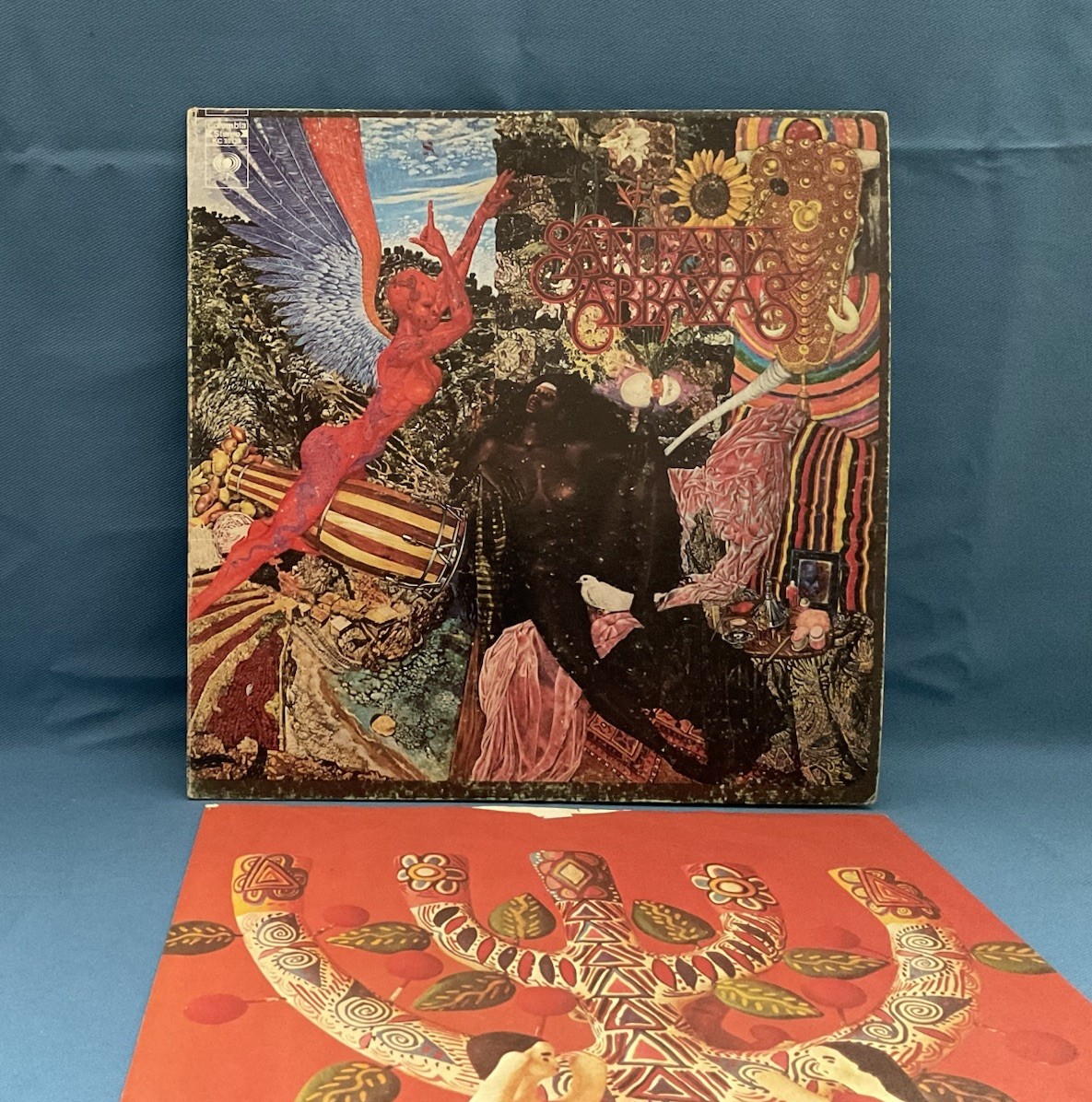 Santana Abraxas Vinyl LP Columbia Records 1970 gatefold kc30130 G.