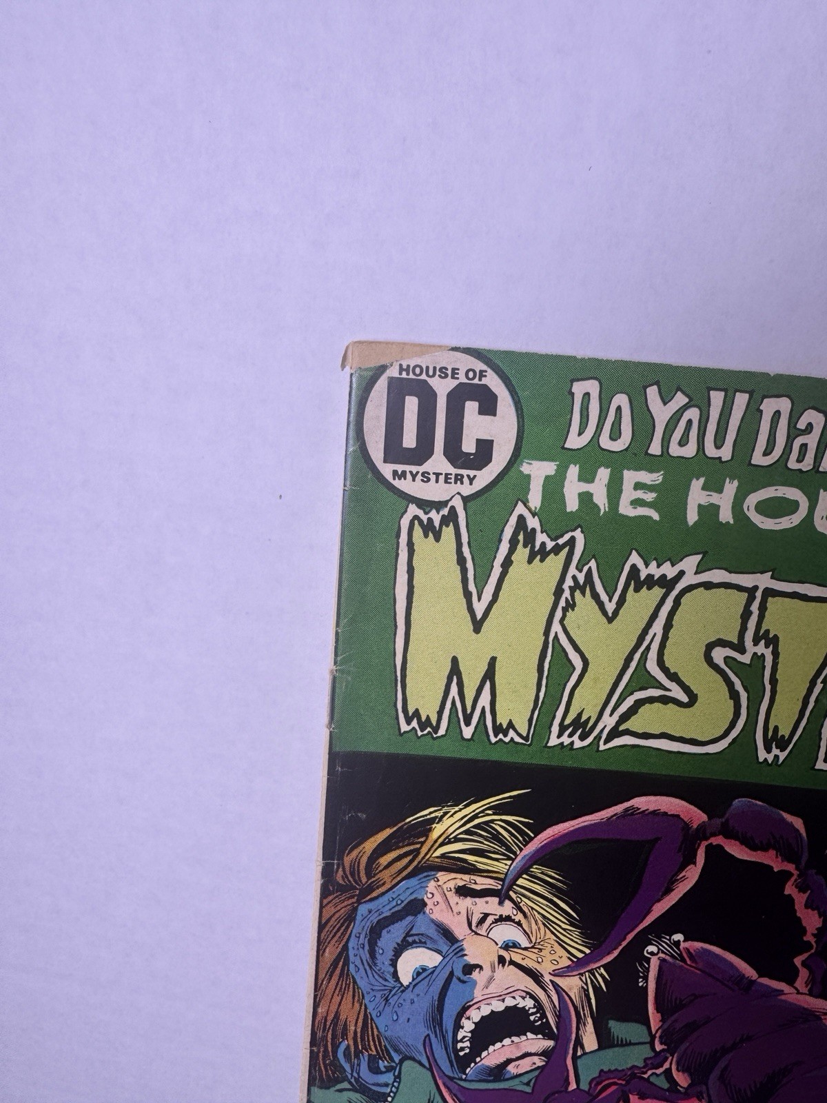VINTAGE 1973 HOUSE OF MYSTERY #220 DC COMIC BOOK VF CONDITION DO YOU DARE ENTER