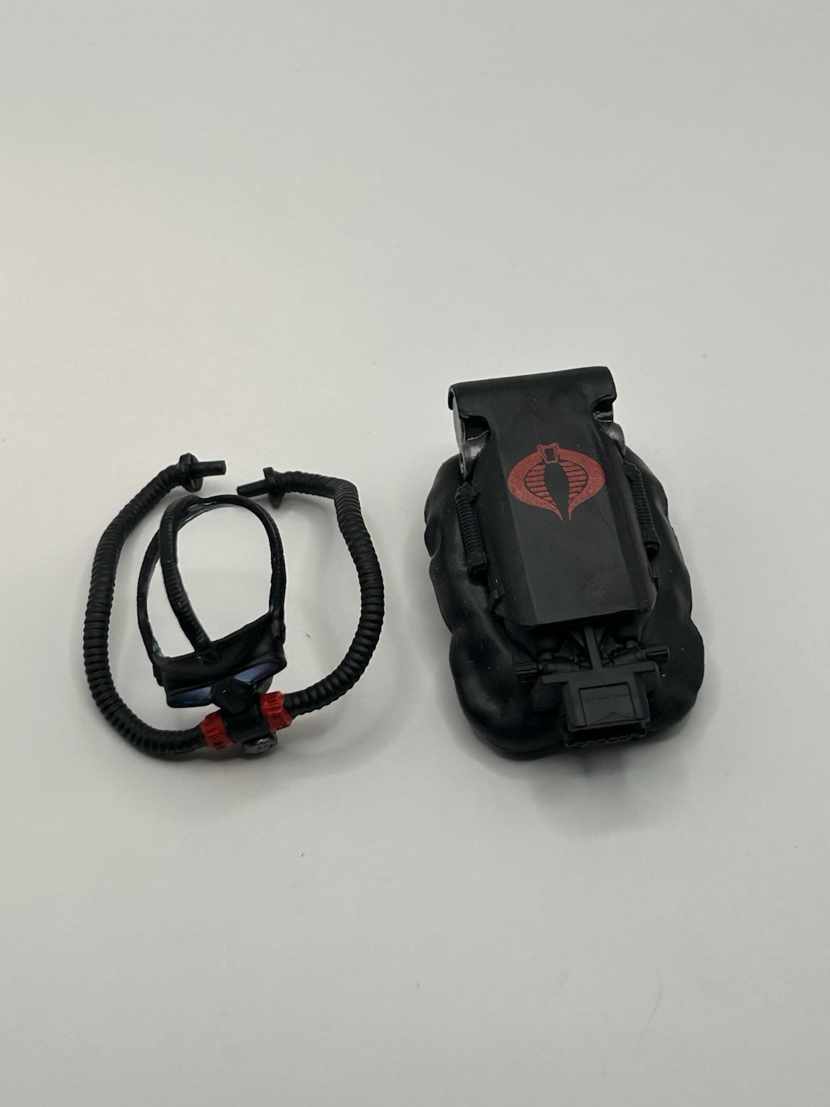 GIJoe Classified Mass Device Cobra Diver Air Tank & Face Mask Fodder 1/12 Scale