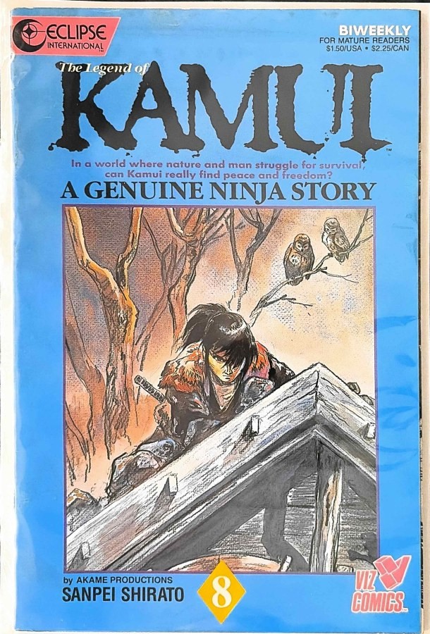La leggenda di Kamui #8 (1987) Eclipse International / Viz Comics