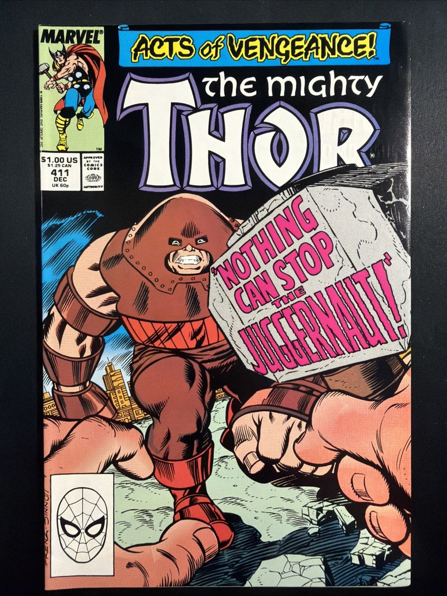 Thor #411 1989 Marvel Comics età del rame prima stampa ottime condizioni/nm *A3