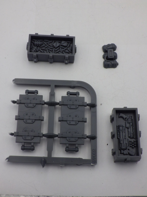 Ammo crates Necromunda Underhive x2 2017 TBE decors00083