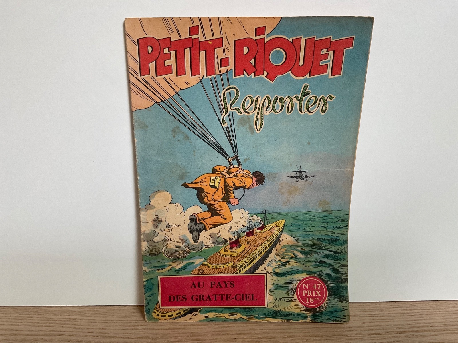 PETIT-RIQUET reporter n°47 NIEZAB. Récit complet 1949