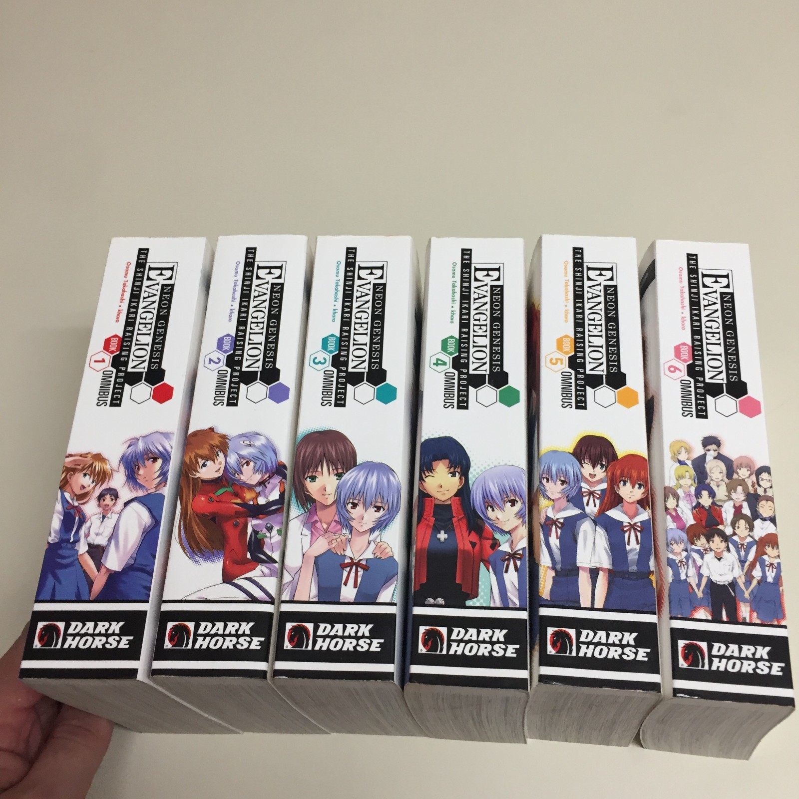 Neon Genesis Evangelion Shinji Ikari Raising Project Omnibus Manga Set Inglese