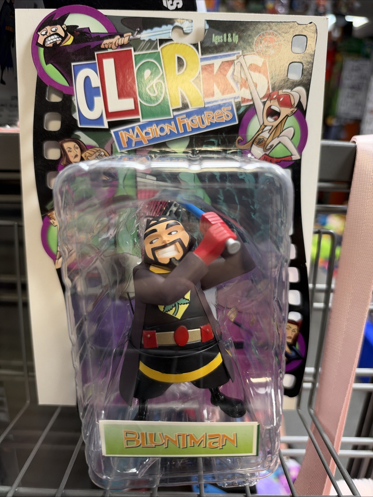 Clerks Inaction Figure Bluntman Jay & Silent Bob Strike Back GRAPHITTI