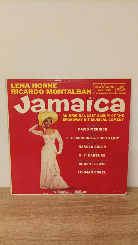 Lena Horne And Ricardo Montalban - Jamaica (LP, Album) c6