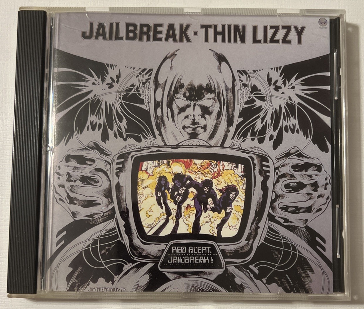 Thin Lizzy- Jailbreak (1976,CD,1990, Vertigo)  LIKE NEW