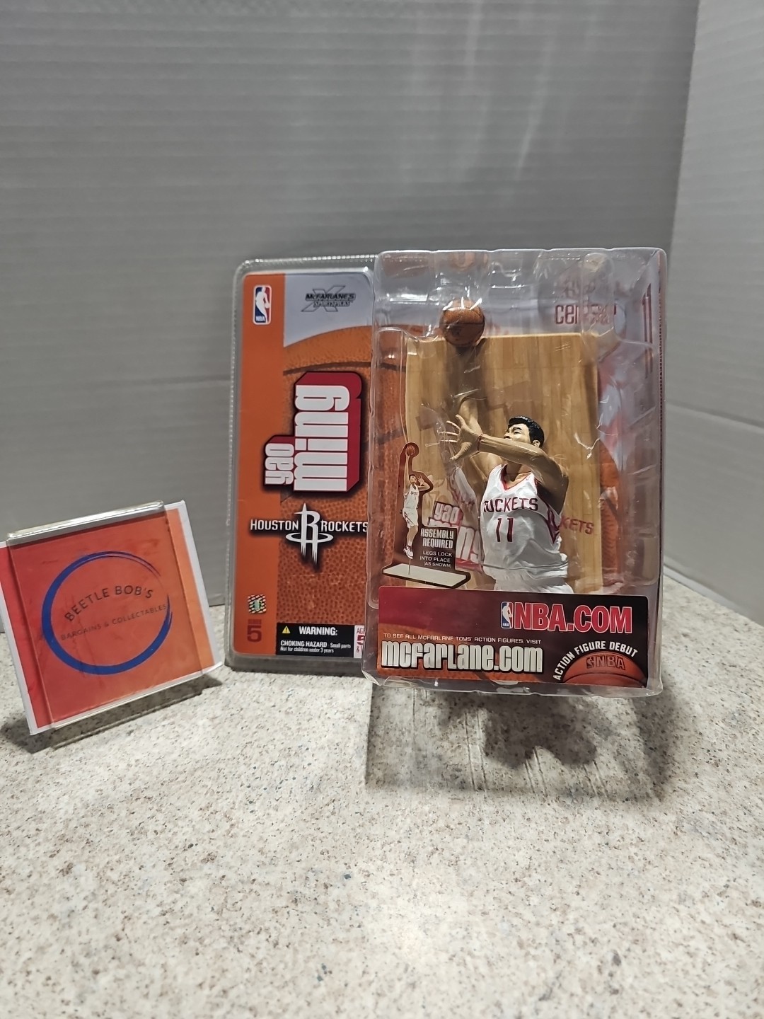 2003 McFarlane NBA Houston Rockets Yao Ming #11 NBA Series 5 Action Figure Debut