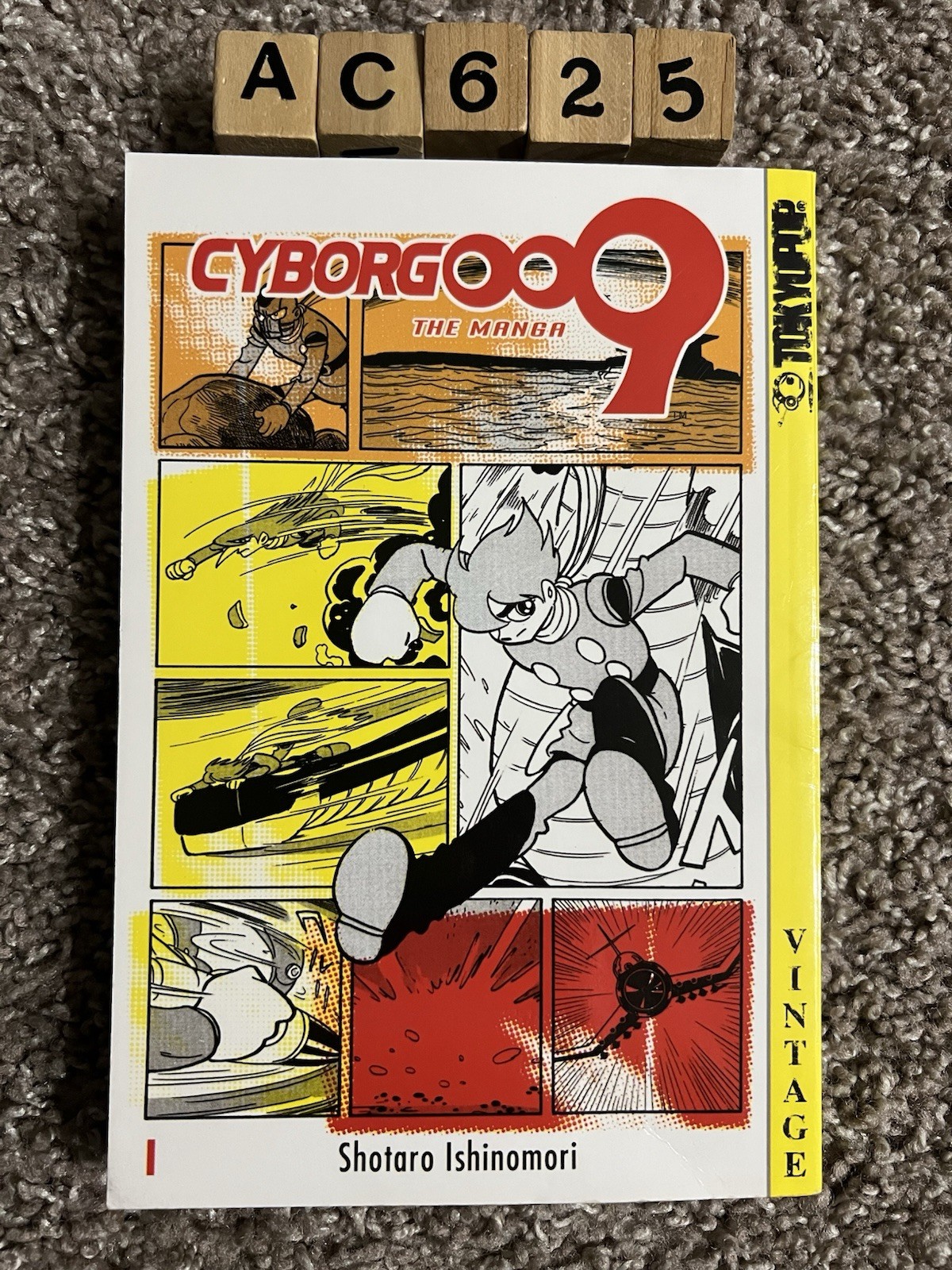 Cyborg 009 Il Manga Vol. 1 brossura Shotaro Ishinomori Tokyopop usura minore