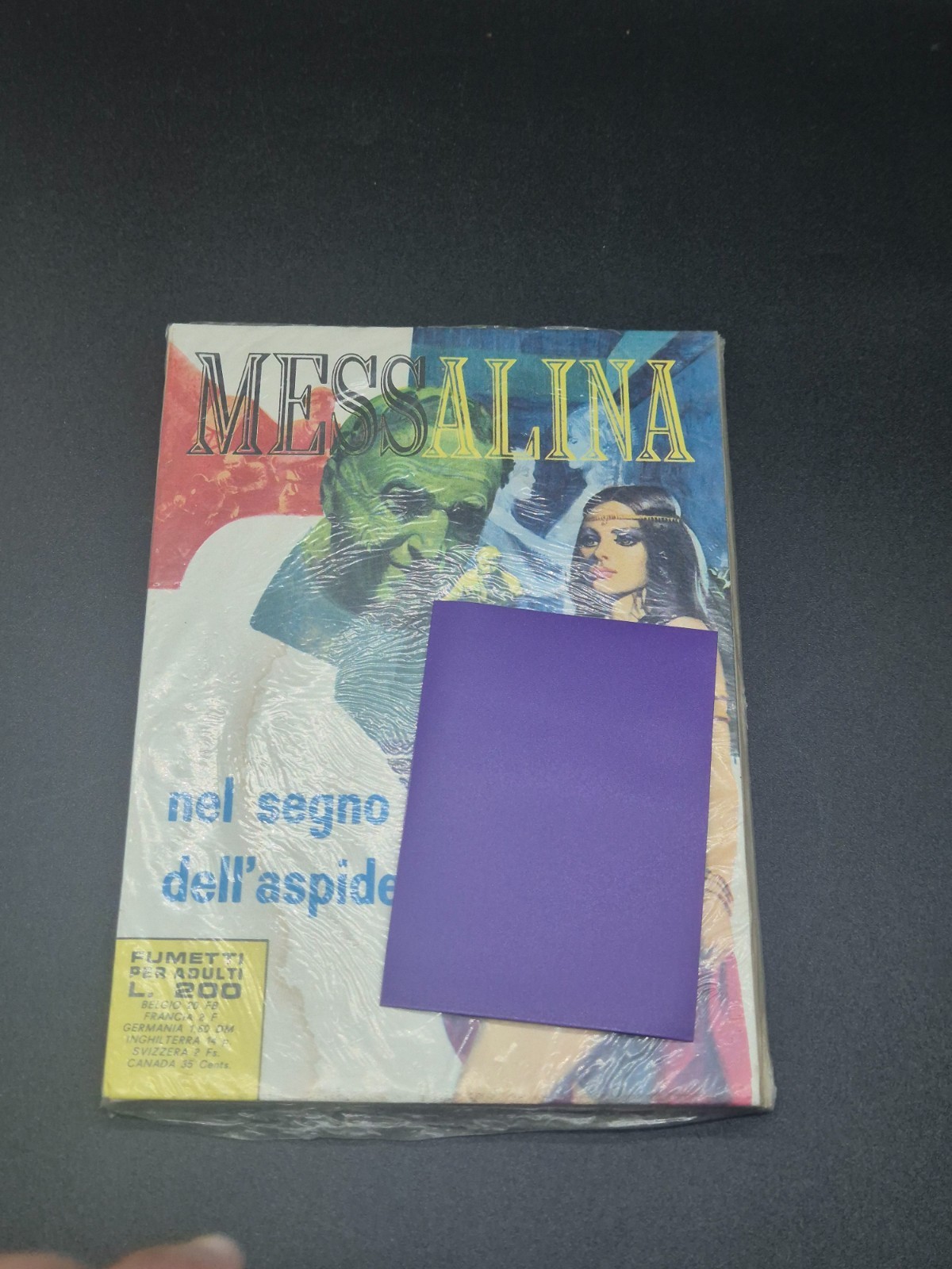 FUMETTO MESSALINA BLISTERATO ERREGGI  N142    OTTIMO