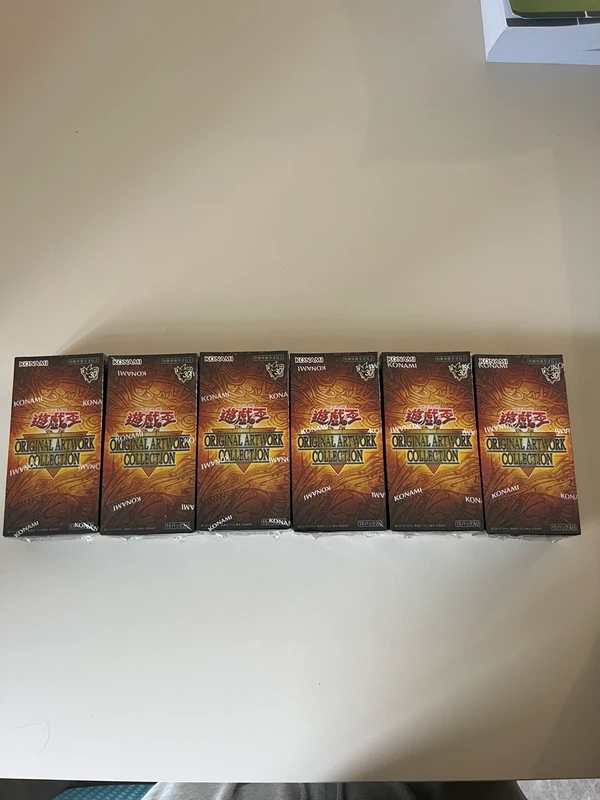 Lotto 6 Box Yu-Gi-Oh! Original Artwork Collection YAC1 Giapponese Sigillati