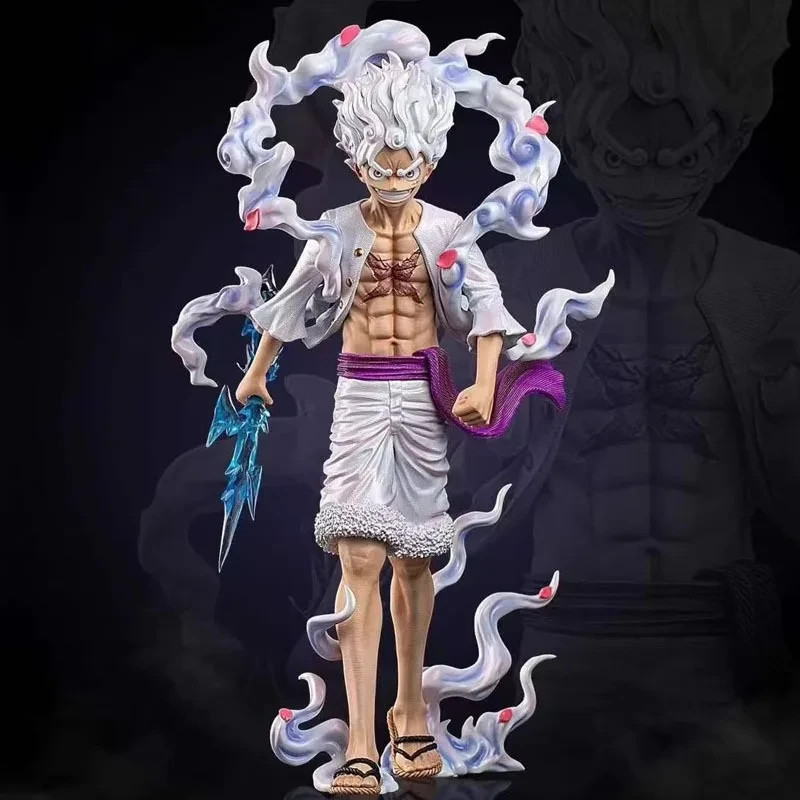One Piece Luffy Gear 5 Nika Figure 23cm | Statua Anime PVC Zoon Collezione Nuova