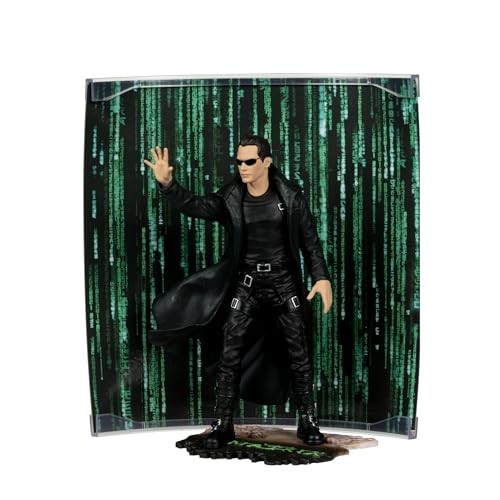 McFarlane Toys - Movie Maniax Neo (Matrix) 6" Pose Figure The Matrix NUOVO