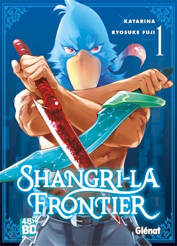 Shangri-La Frontier Vol.1 FRENCH SPECIAL EDITION "48H BD" Charity Cover Glenat