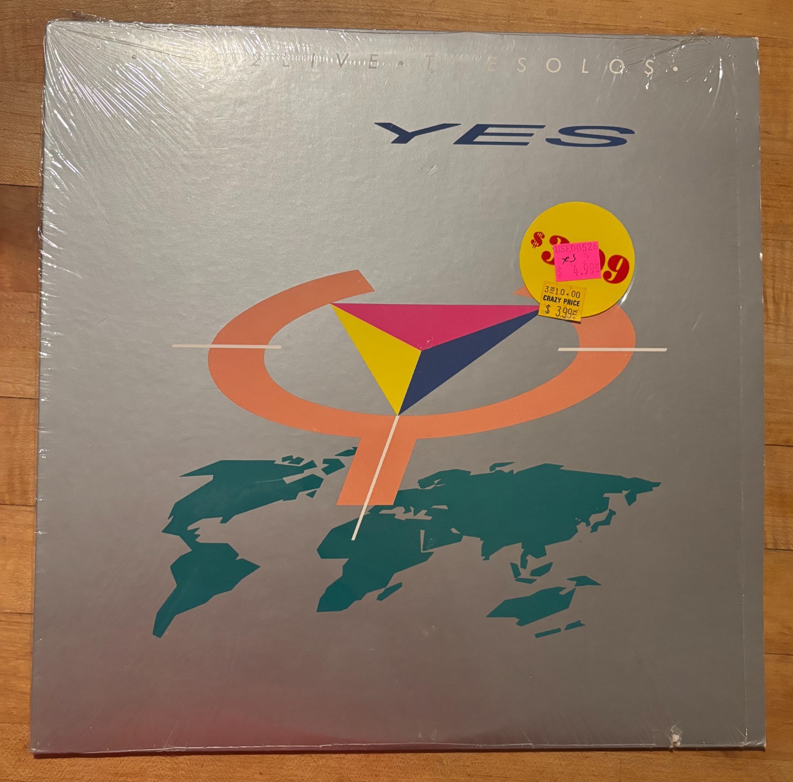 YES 9012Live The Solos Vinyl LP 1985 ATCO 90474-1-Y Play Tested VG+ Shrink
