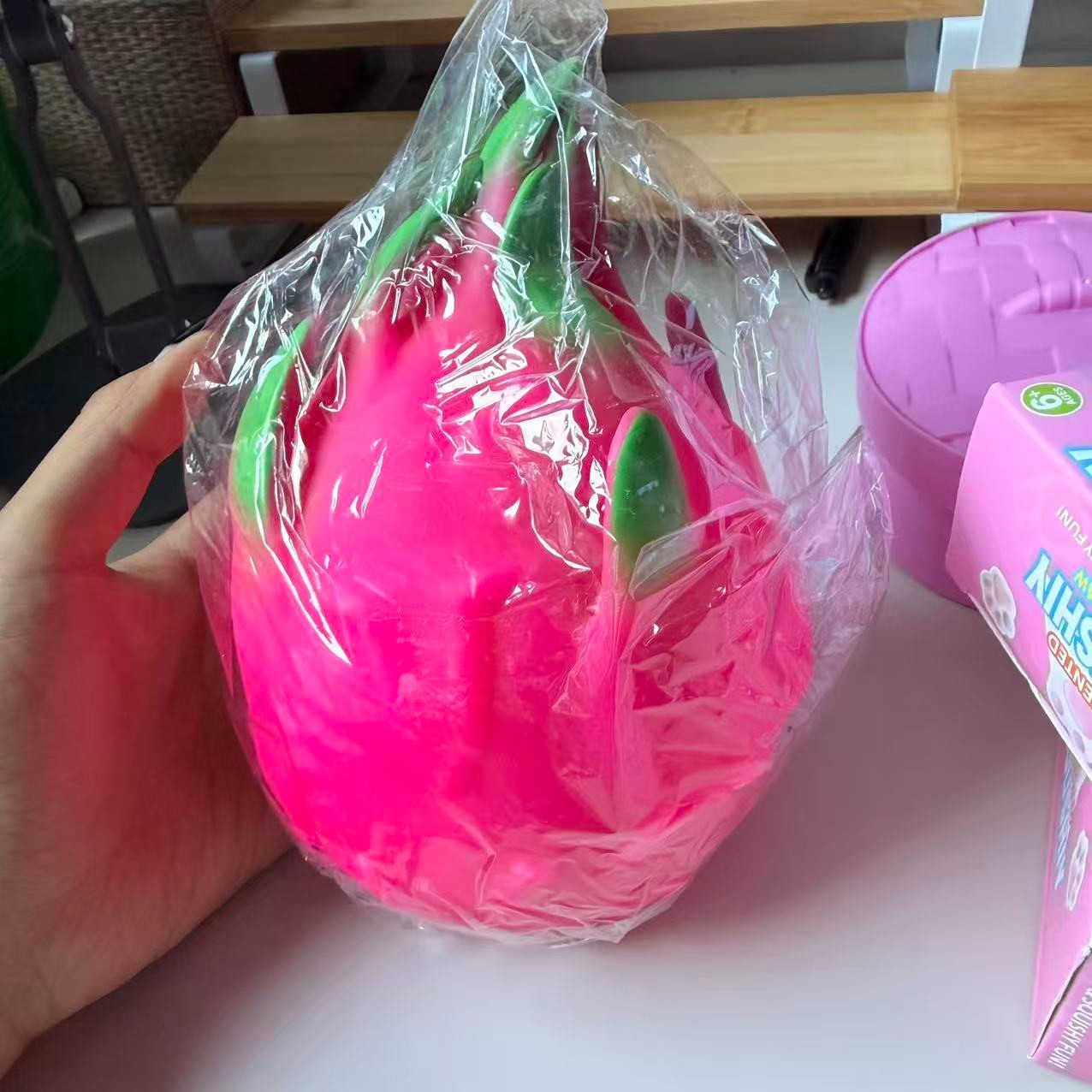 Giocattolo Squishy Frutta Drago Mart Morbido Taglia Jumbo