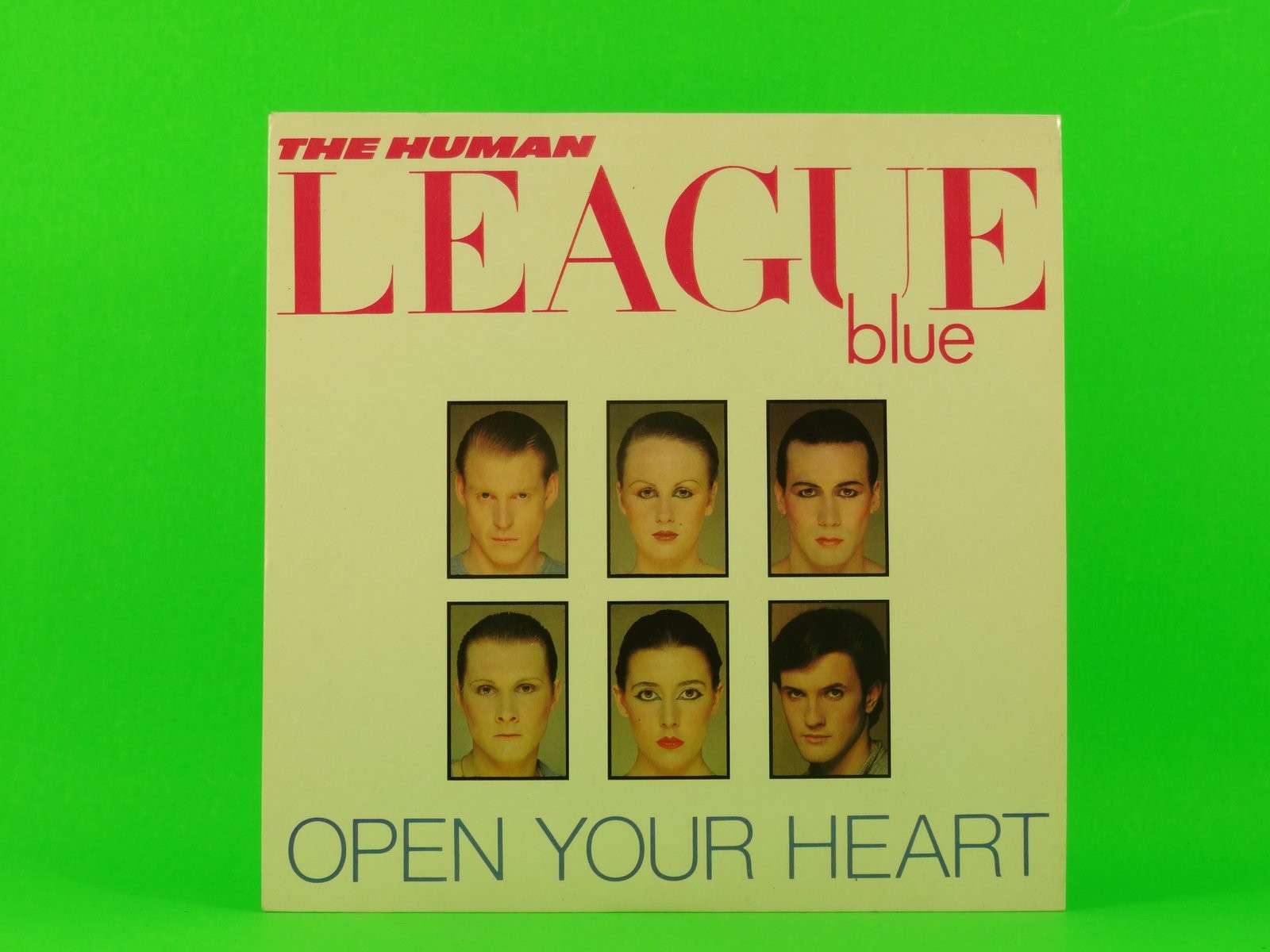 THE HUMAN LEAGUE OPEN YOUR HEART (2) (143) 2 Track 7" Single including Picture S