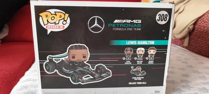 Funko Pop! Ride Lewis Hamilton (#308)